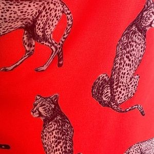 Marciano Sleeveless Dress. Size XS. Leopard Picture Print.